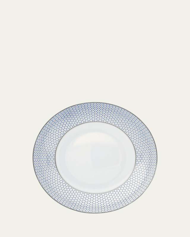 Tresor Blue Rim Soup Plate